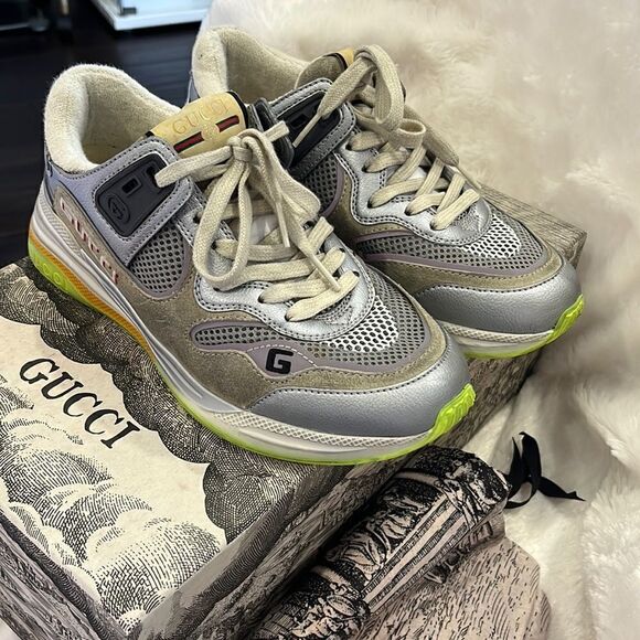 Gucci distress sneakers - Picture 3 of 13